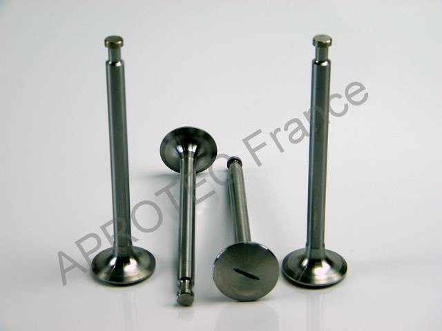 Soupapes x 4 - ADM ECH Ø 35x9.5x138 - 60 degrés - Citroen C4G C6G